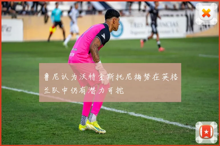鲁尼认为沃特金斯托尼梅努在英格兰队中仍有潜力可挖